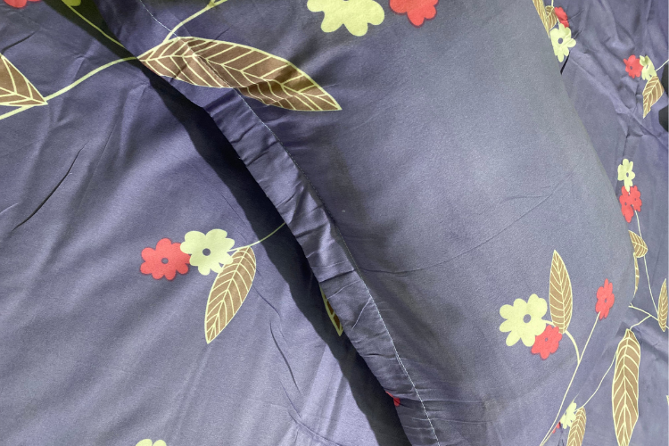 Maisha Bedsheet Set - Purple