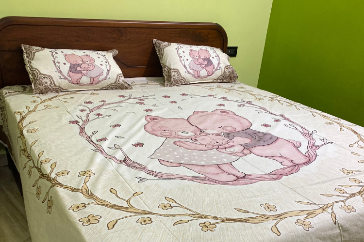 Cuddle King Size Bedsheet Set