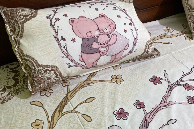 Cuddle King Size Bedsheet Set
